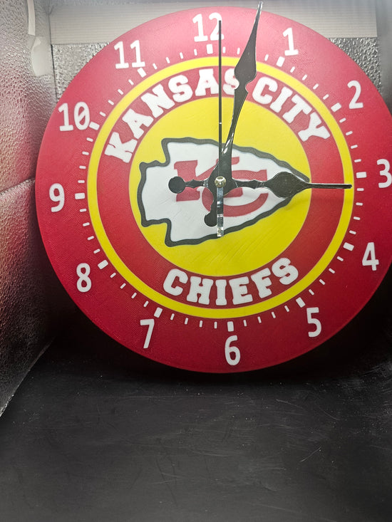 Kansas City Chiefs Wall Clock – Fan Decor
