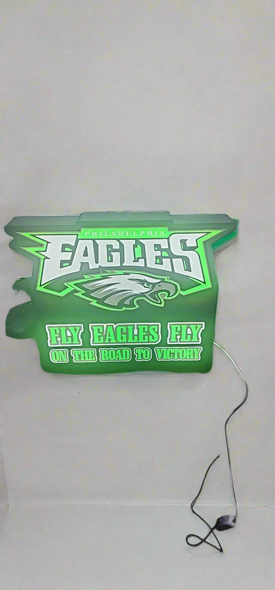 Philadelphia Eagles LED Light Box – Fan Decor