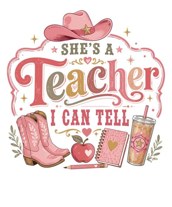 Shes a teacher I can tell