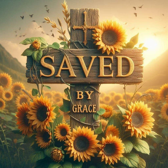Saved by Grace – Christian Faith T-Shirt